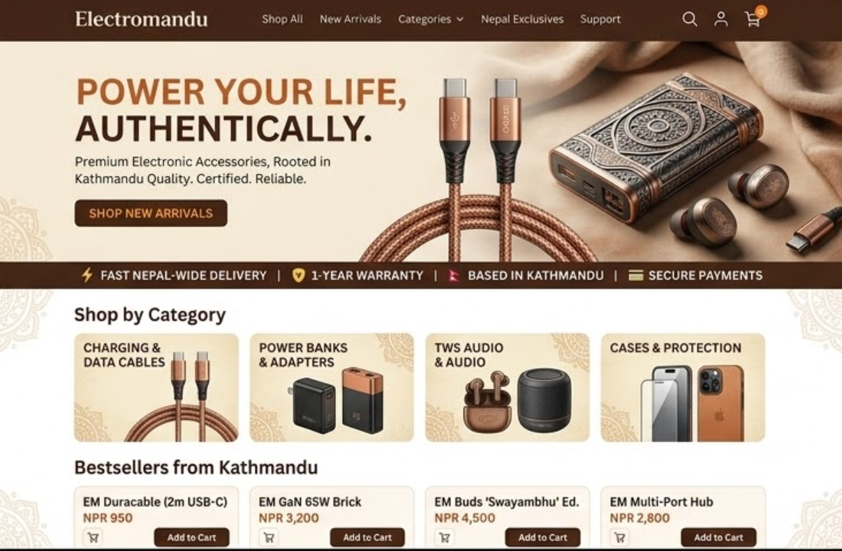 E-commerce UI Design